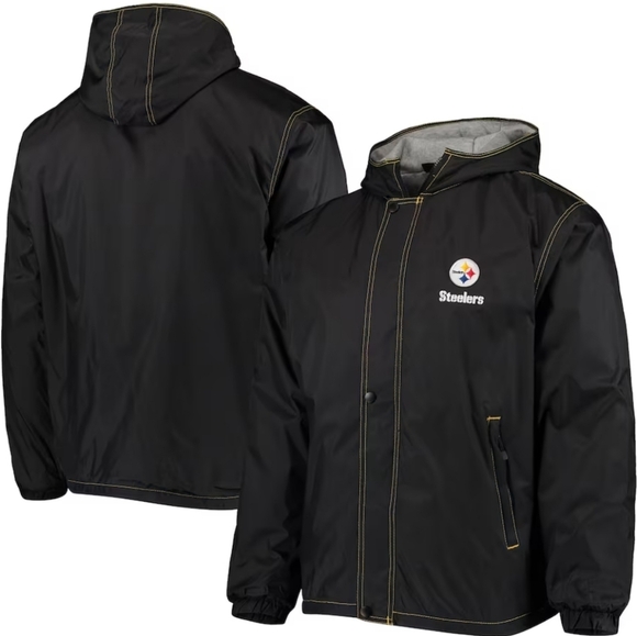 NFL Dunbrooke Pittsburgh Steelers Full-Zip Jacket Size Medium - Picture 1 of 8